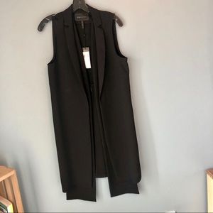 BCBG Tasha Sleeveless Long Vest